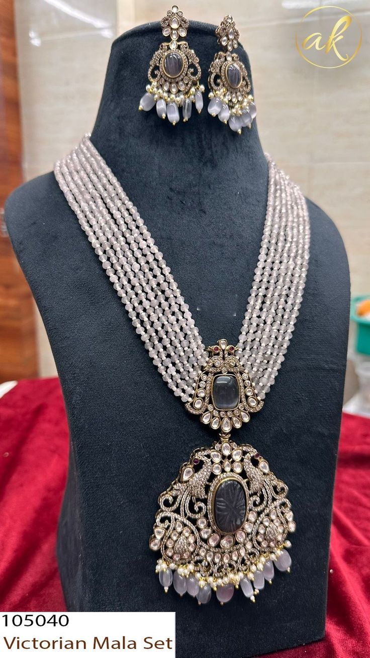 Manisha Super Beads and Bling Necklace Set