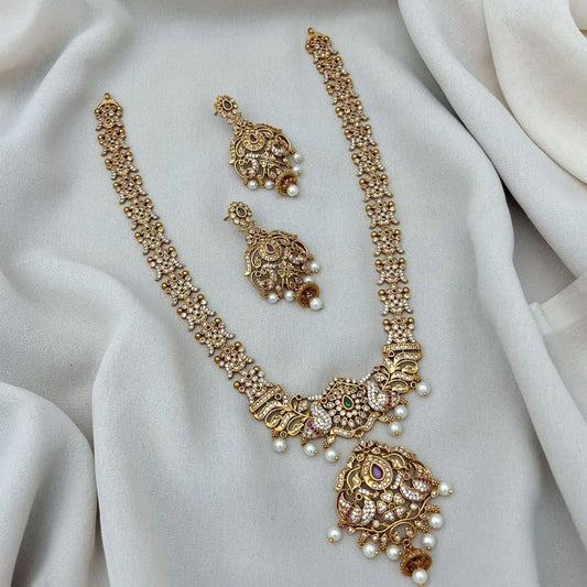 Super Diamond Necklace Set With Offer