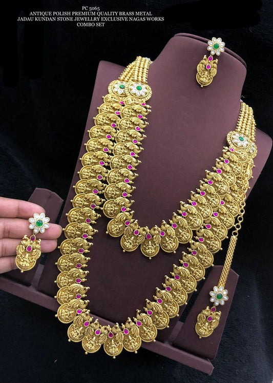 Golden Glory Look Necklace Set