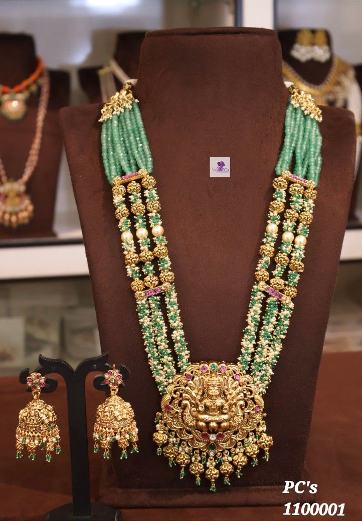 Maharani Queen Look Mala Necklace With Work