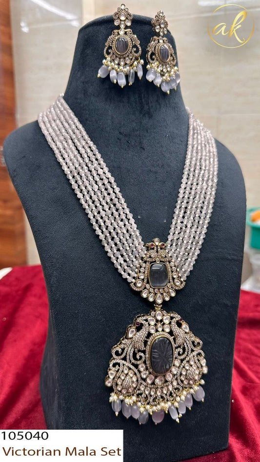 Manisha Super Beads and Bling Necklace Set